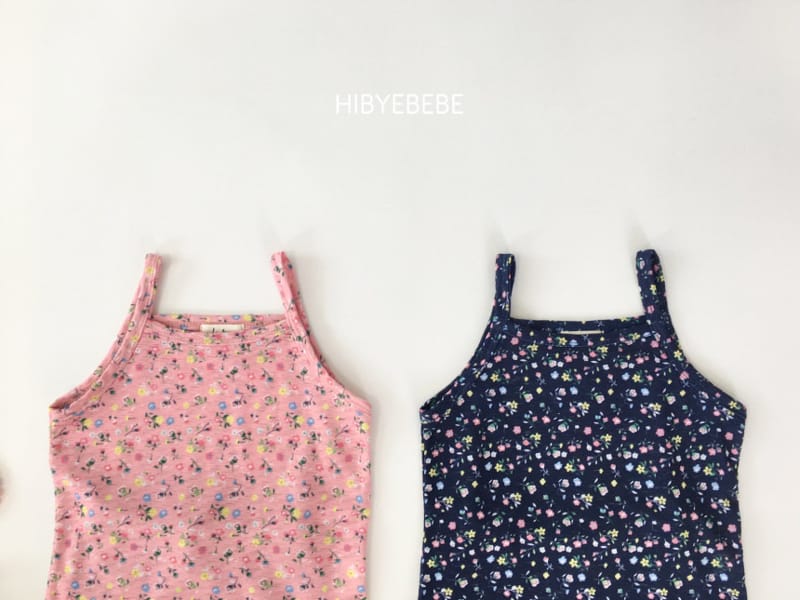 HI BYEBEBE - Korean Children Fashion - #Kfashion4kids - Flower Sleeveless Bottom Set - 8