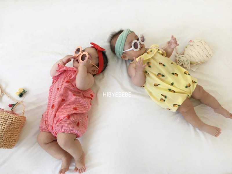 HI BYEBEBE - Korean Children Fashion - #Kfashion4kids - Buy Fruit String Sleeveless Bodysuit - 11