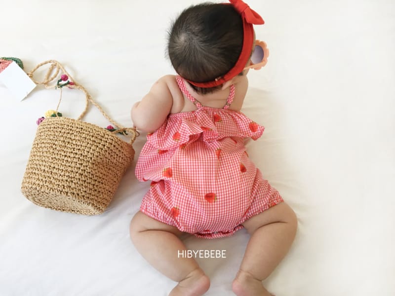 HI BYEBEBE - Korean Children Fashion - #Kfashion4kids - Buy Fruit String Sleeveless Bodysuit - 12