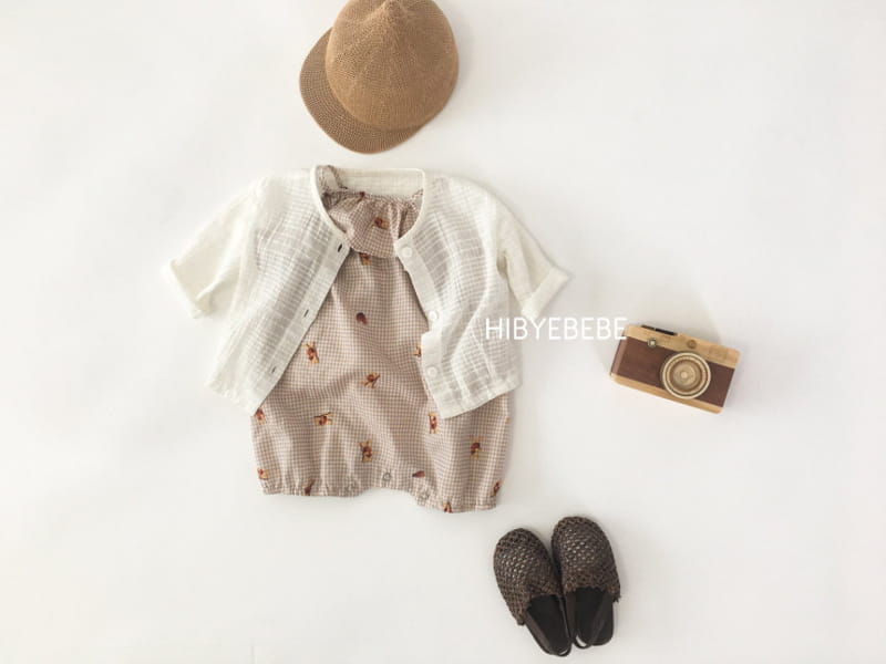 HI BYEBEBE - Korean Children Fashion - #Kfashion4kids - Buy Fruit String Sleeveless Bodysuit - 4