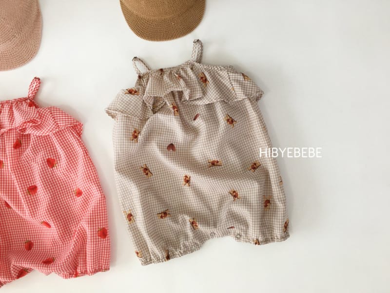 HI BYEBEBE - Korean Children Fashion - #Kfashion4kids - Buy Fruit String Sleeveless Bodysuit - 5