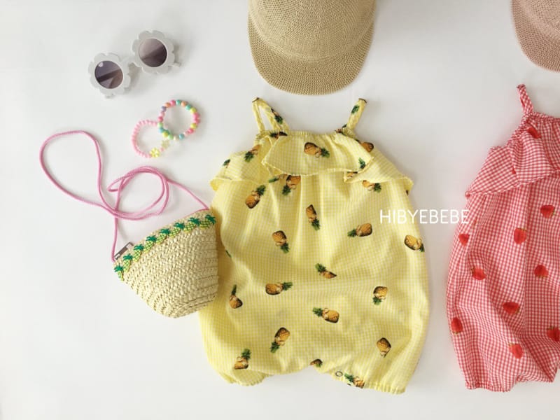 HI BYEBEBE - Korean Children Fashion - #Kfashion4kids - Buy Fruit String Sleeveless Bodysuit - 9