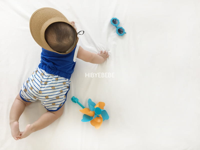 HI BYEBEBE - Korean Children Fashion - #Kfashion4kids - Gga Ggong Bear Sleeveless Bottom Set - 4
