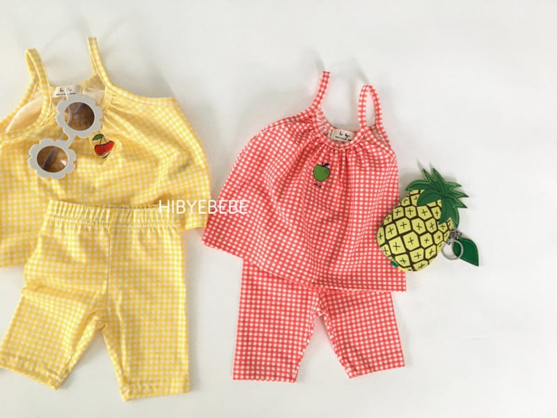 HI BYEBEBE - Korean Children Fashion - #Kfashion4kids - Sweet String Sleeveless Bottom Set - 2