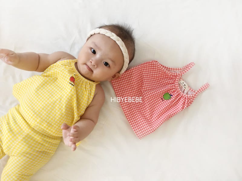 HI BYEBEBE - Korean Children Fashion - #Kfashion4kids - Sweet String Sleeveless Bottom Set - 7