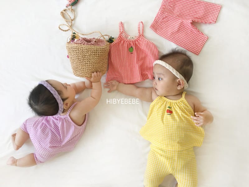 HI BYEBEBE - Korean Children Fashion - #Kfashion4kids - Sweet String Sleeveless Bottom Set - 8