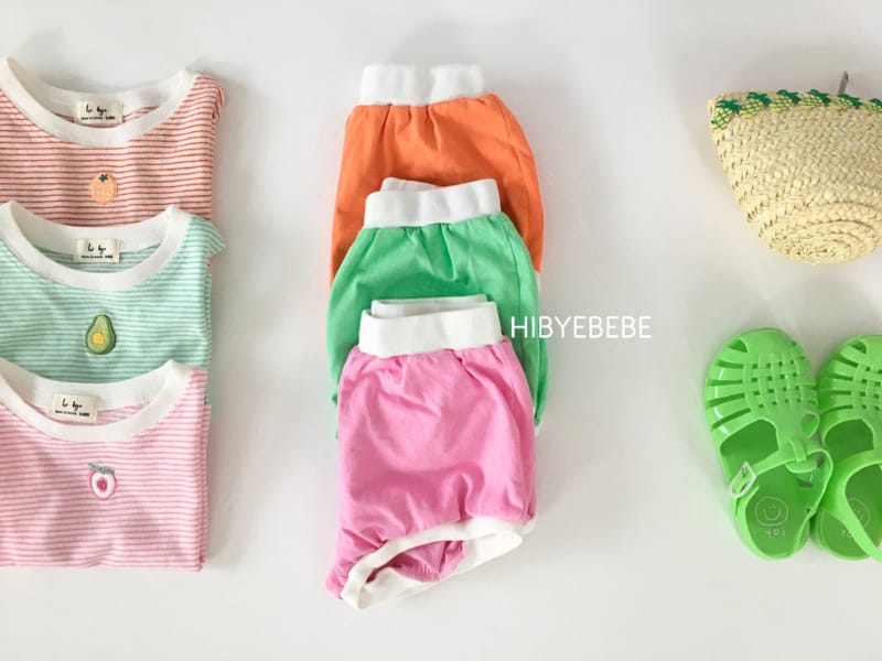 HI BYEBEBE - Korean Children Fashion - #Kfashion4kids - Sweet Stripes Sleeveless Bottom Set - 3
