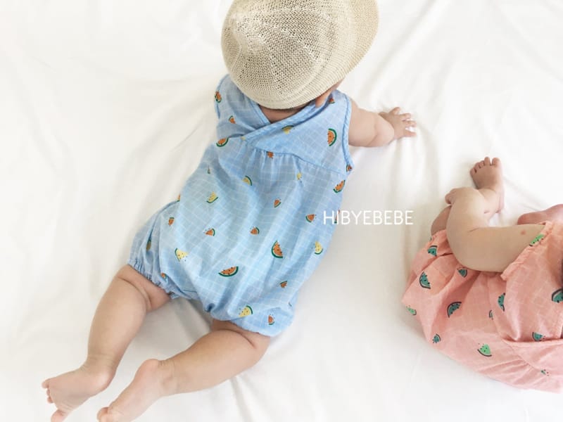 HI BYEBEBE - Korean Children Fashion - #Kfashion4kids - Watermelon Bodysuit - 6