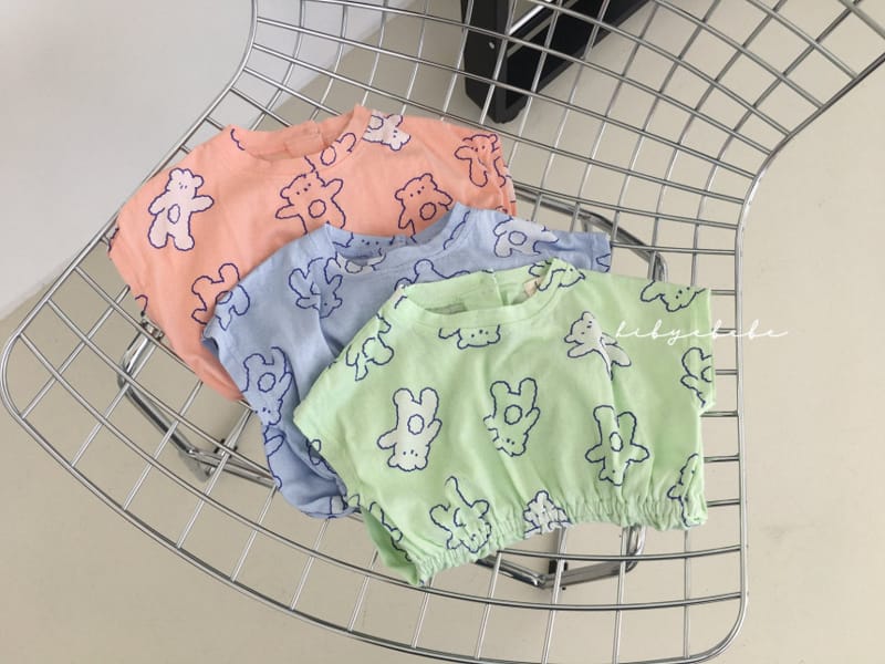 HI BYEBEBE - Korean Children Fashion - #Kfashion4kids - Puddle Bear Bodysuit