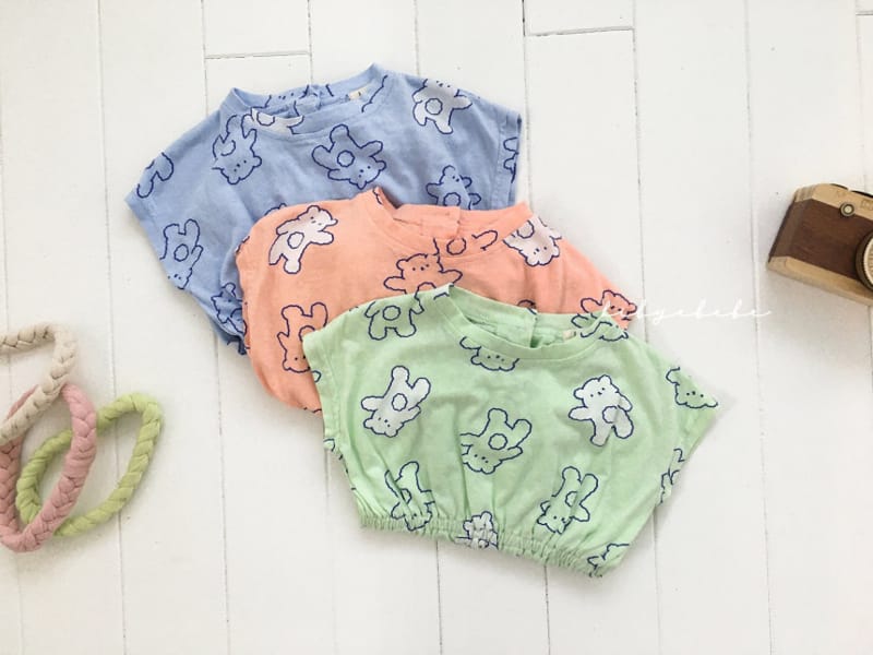 HI BYEBEBE - Korean Children Fashion - #Kfashion4kids - Puddle Bear Bodysuit - 8