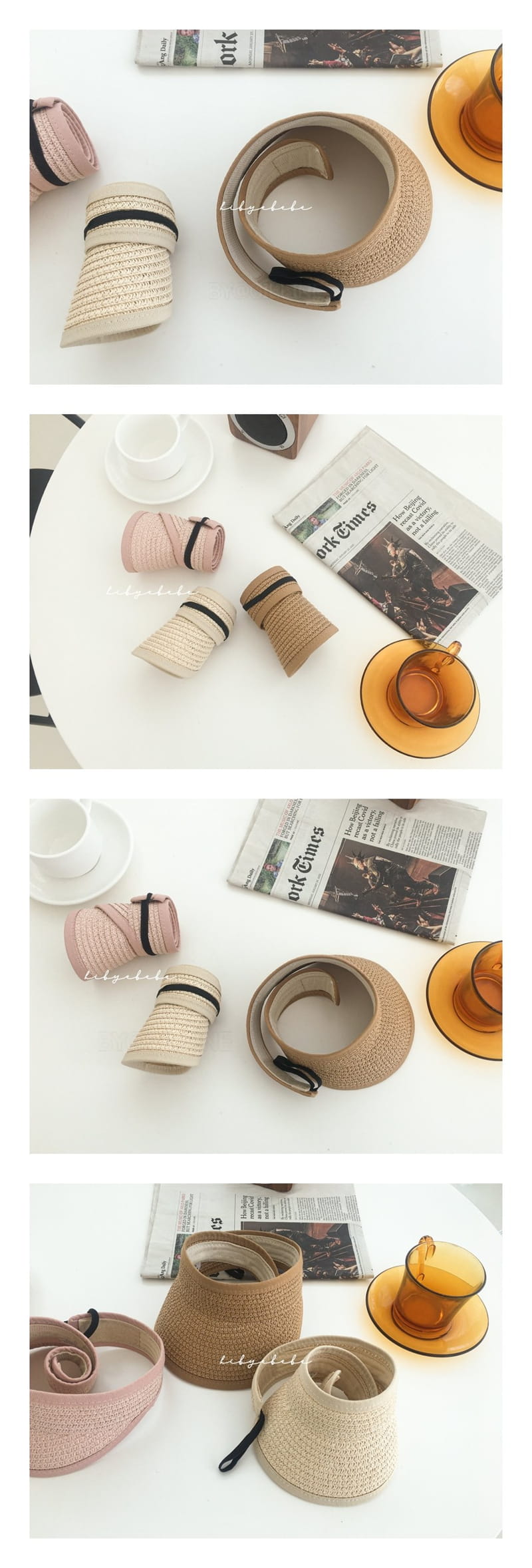 HI BYEBEBE - Korean Children Fashion - #Kfashion4kids - Dol Dol Straw Hat