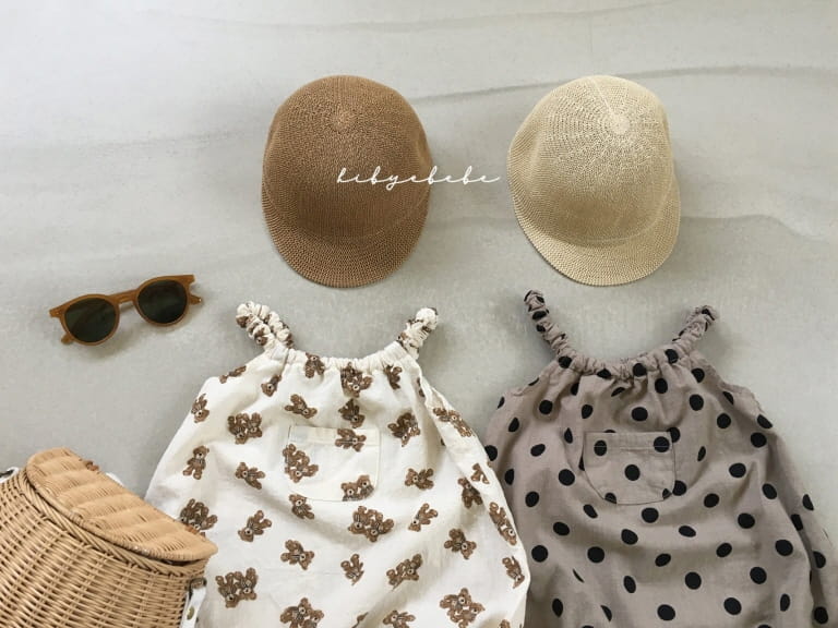 HI BYEBEBE - Korean Children Fashion - #Kfashion4kids - Ajang Ajang String Sleeveless Bodysuit - 10