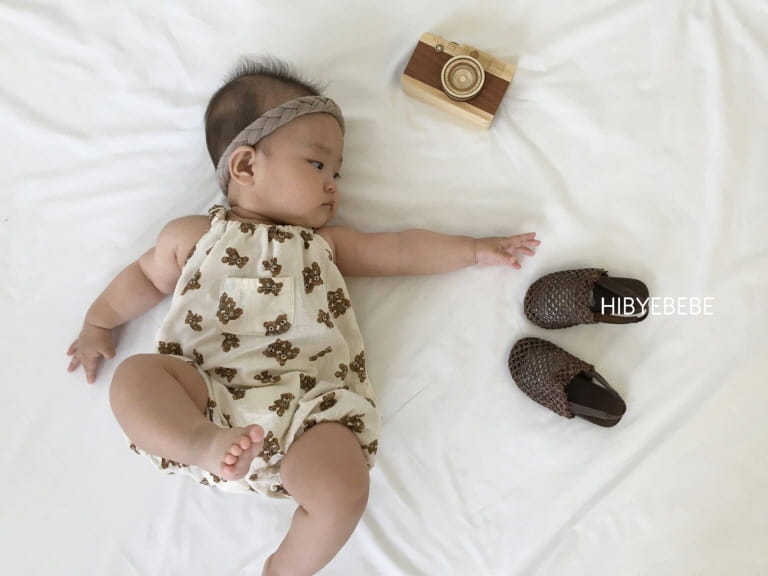 HI BYEBEBE - Korean Children Fashion - #Kfashion4kids - Ajang Ajang String Sleeveless Bodysuit - 2