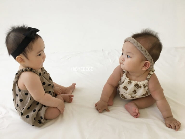 HI BYEBEBE - Korean Children Fashion - #Kfashion4kids - Ajang Ajang String Sleeveless Bodysuit - 4