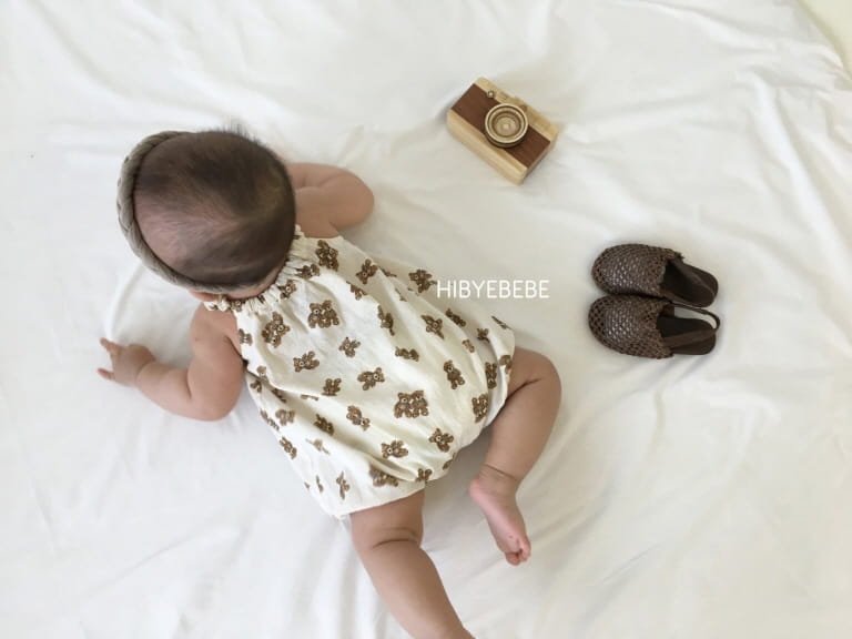 HI BYEBEBE - Korean Children Fashion - #Kfashion4kids - Ajang Ajang String Sleeveless Bodysuit - 5