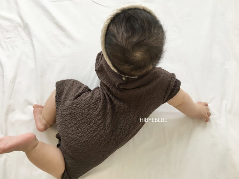 HI BYEBEBE - Korean Children Fashion - #Kfashion4kids - Wrinkle Pocket Short Sleeves Bodysuit - 9