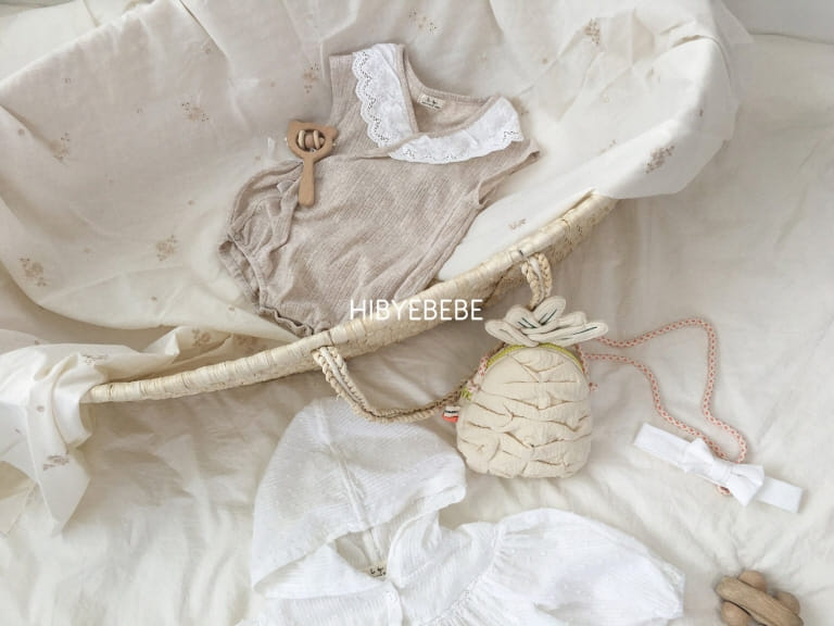 HI BYEBEBE - Korean Children Fashion - #Kfashion4kids - Eyelet Lace Bodysuit - 8