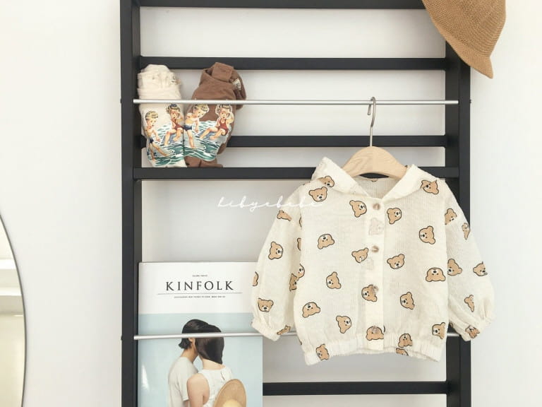 HI BYEBEBE - Korean Children Fashion - #Kfashion4kids - Bear Hoody Jumper - 5