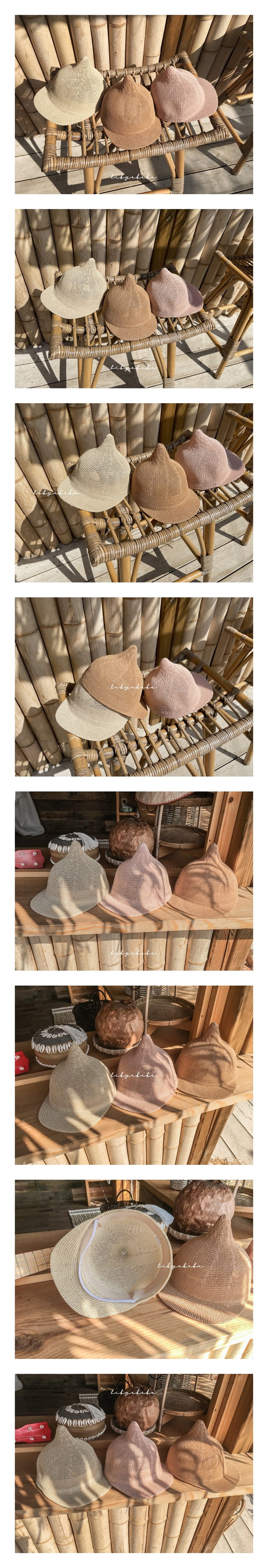 HI BYEBEBE - Korean Children Fashion - #Kfashion4kids - Corn Straw Hat
