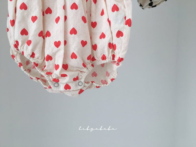 HI BYEBEBE - Korean Children Fashion - #Kfashion4kids - Audrey Heart Bodysuit - 7