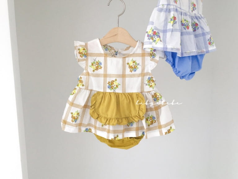 HI BYEBEBE - Korean Children Fashion - #Kfashion4kids - Picnic Blouse Bottom Set - 7