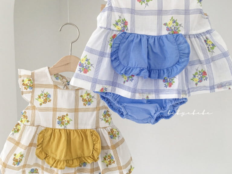 HI BYEBEBE - Korean Children Fashion - #Kfashion4kids - Picnic Blouse Bottom Set - 8