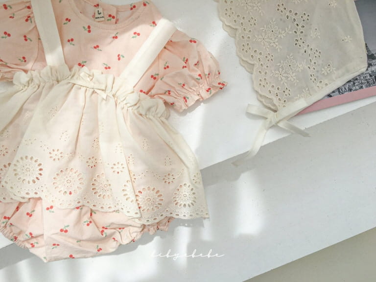 HI BYEBEBE - Korean Children Fashion - #Kfashion4kids - Sweet Cherry Bodysuit - 3