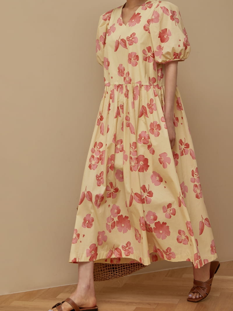 HIVER - Korean Children Fashion - #Kfashion4kids - Flower One-piece - 2