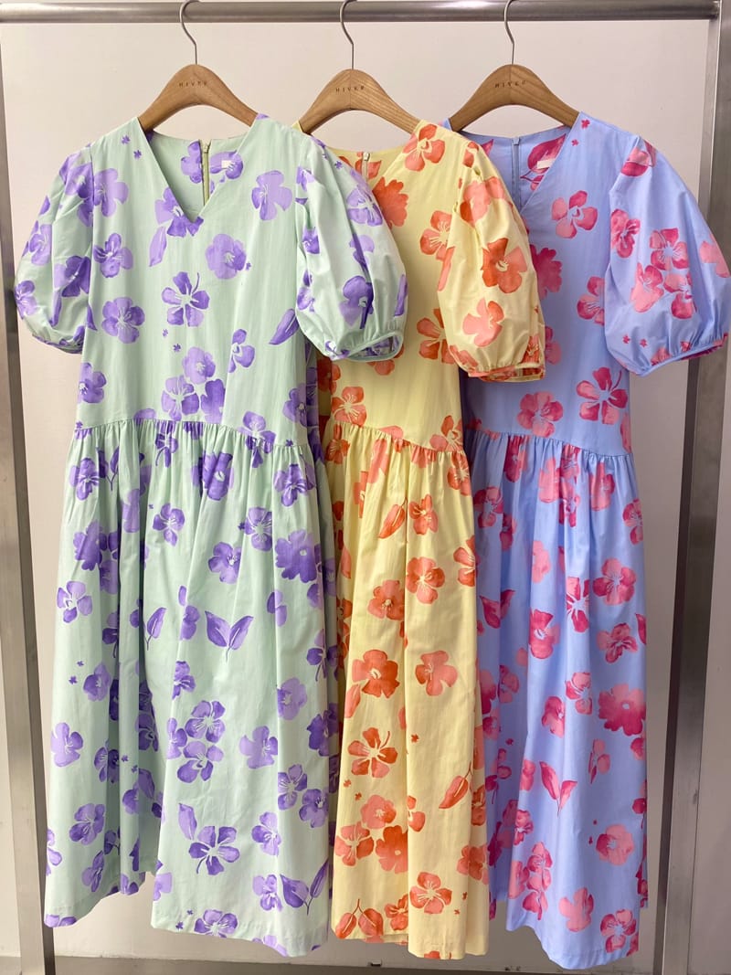 HIVER - Korean Children Fashion - #Kfashion4kids - Flower One-piece - 3