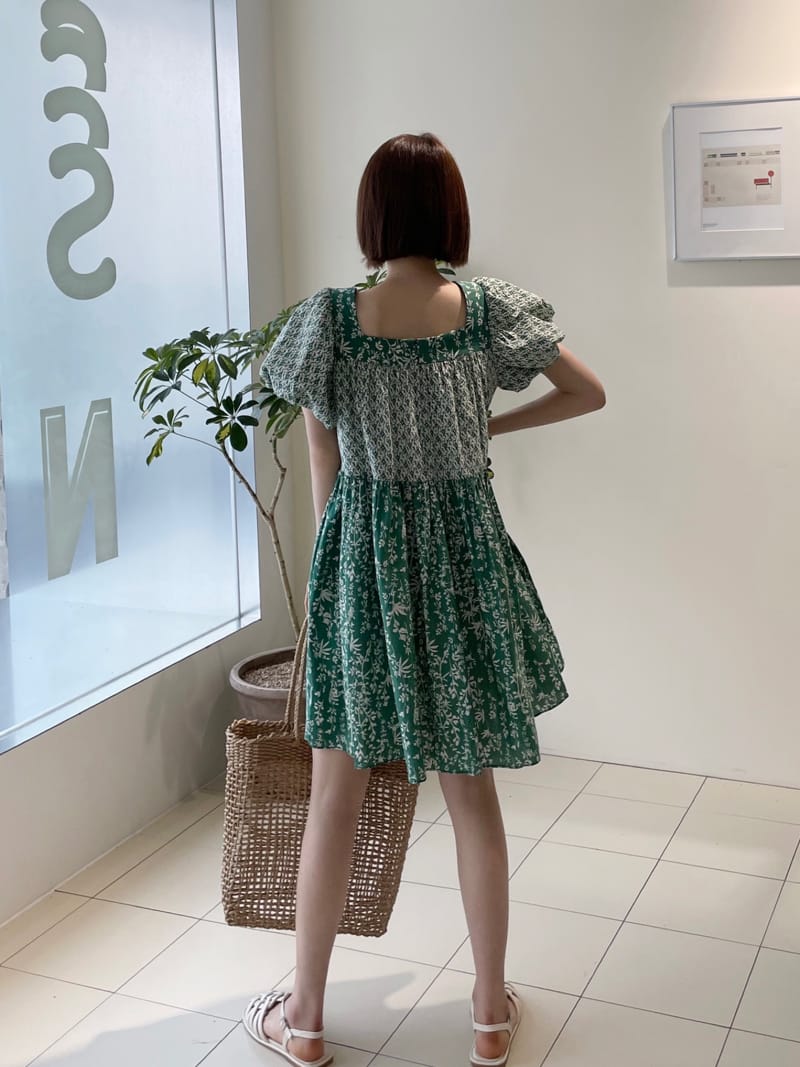 HIVER - Korean Children Fashion - #Kfashion4kids - Basil One-piece
