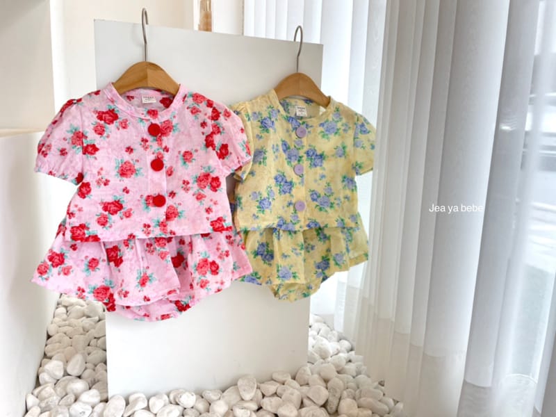 JEAYA & MYMI - Korean Children Fashion - #Kfashion4kids - Rose Top Bottom Set - 9