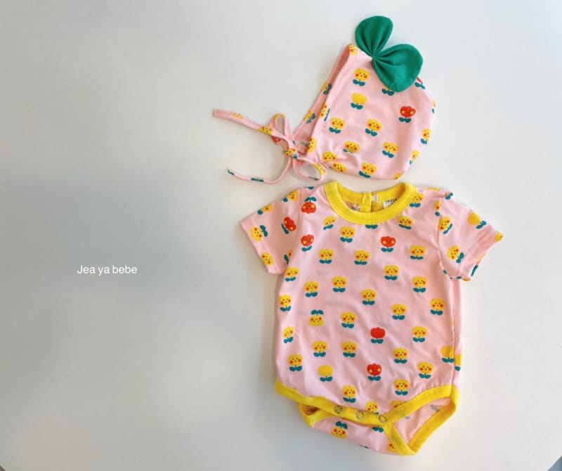 JEAYA & MYMI - Korean Children Fashion - #Kfashion4kids - Flower Garden Bodysuit - 12