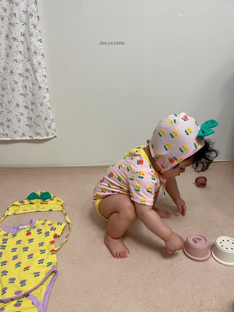JEAYA & MYMI - Korean Children Fashion - #Kfashion4kids - Flower Garden Bodysuit - 7