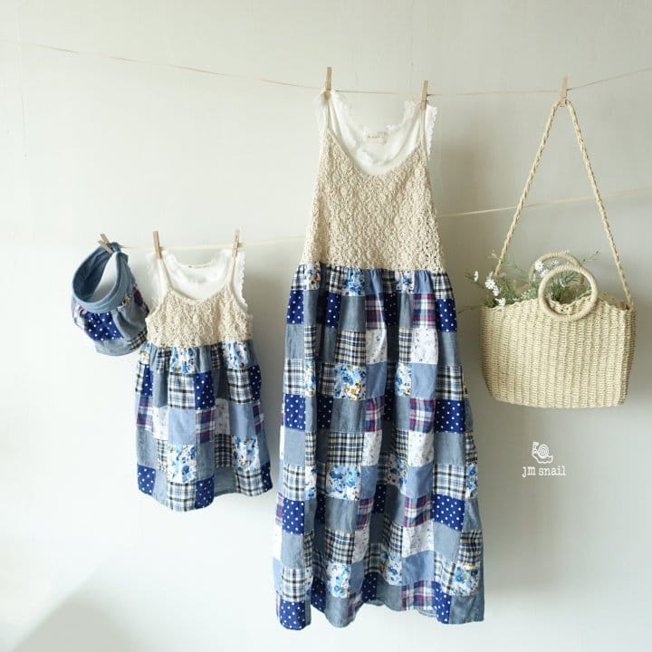 JM SNAIL - Korean Children Fashion - #Kfashion4kids - Piece Patch One-piece - 5