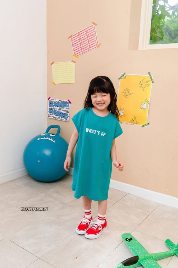 KOKOYARN - Korean Children Fashion - #Kfashion4kids - What's Up Long Tee - 3
