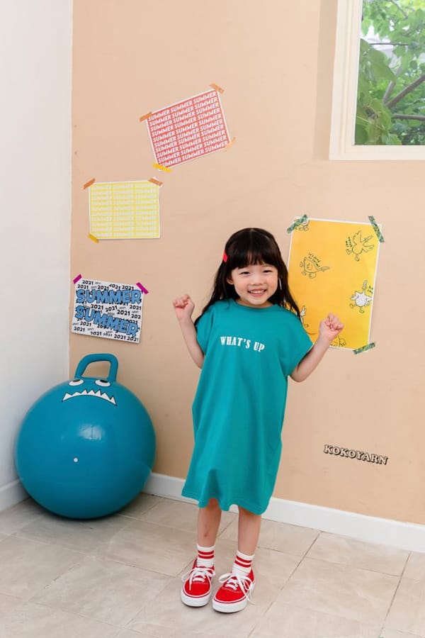 KOKOYARN - Korean Children Fashion - #Kfashion4kids - What's Up Long Tee - 7