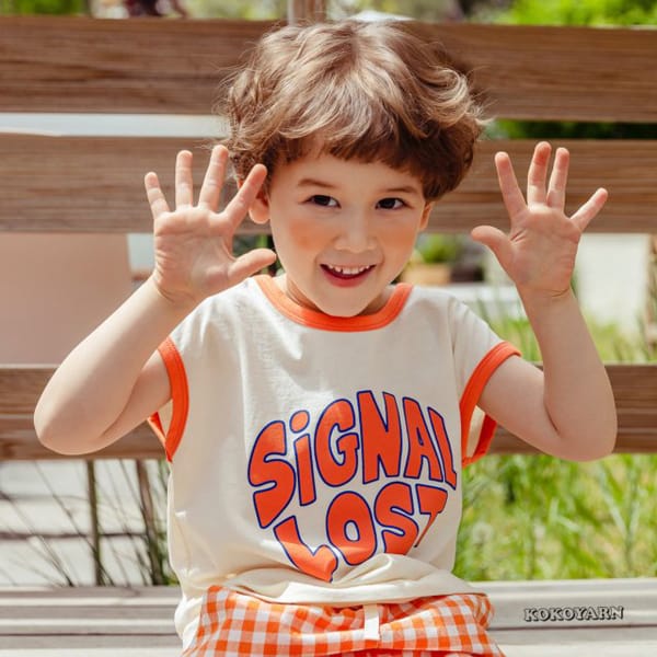 KOKOYARN - Korean Children Fashion - #Kfashion4kids - Signal Sleeveless Tee