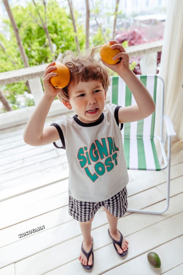 KOKOYARN - Korean Children Fashion - #Kfashion4kids - Signal Sleeveless Tee - 2