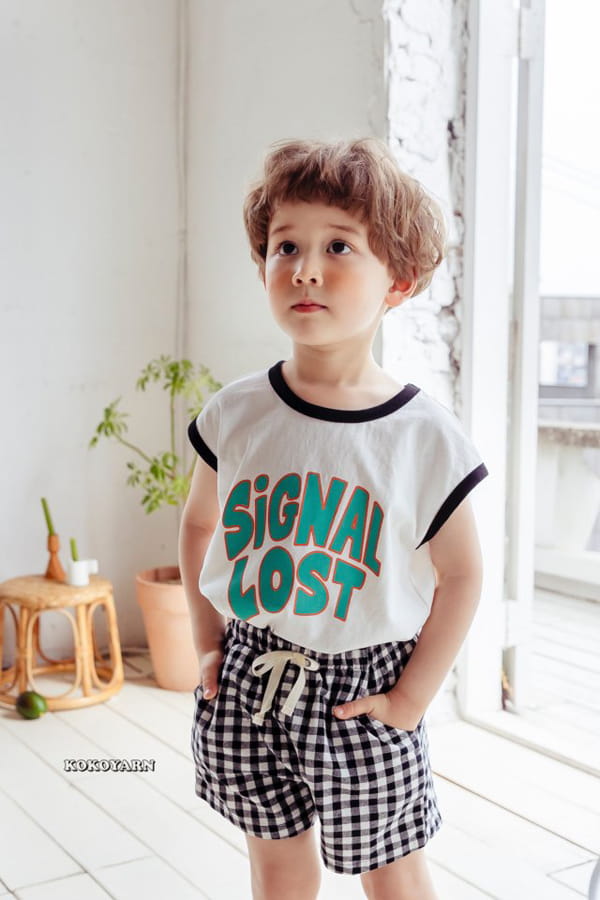 KOKOYARN - Korean Children Fashion - #Kfashion4kids - Signal Sleeveless Tee - 5