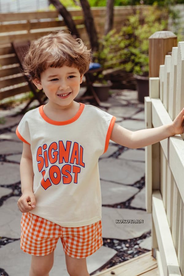 KOKOYARN - Korean Children Fashion - #Kfashion4kids - Signal Sleeveless Tee - 6