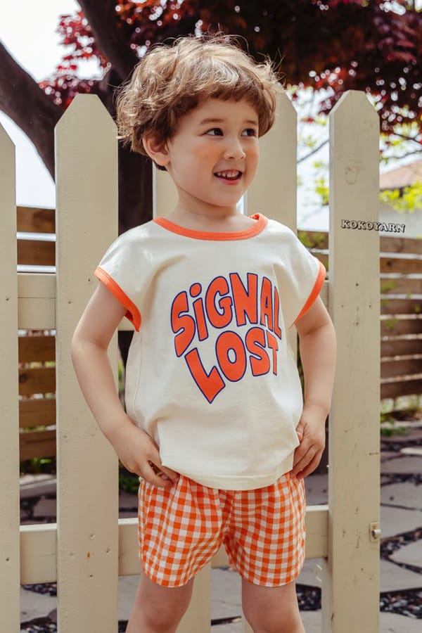 KOKOYARN - Korean Children Fashion - #Kfashion4kids - Signal Sleeveless Tee - 7