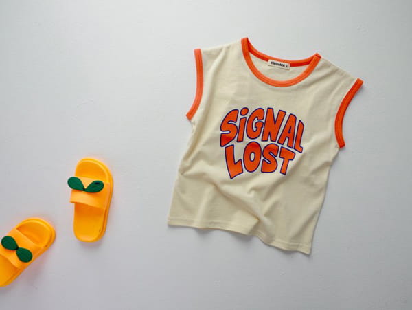 KOKOYARN - Korean Children Fashion - #Kfashion4kids - Signal Sleeveless Tee - 9