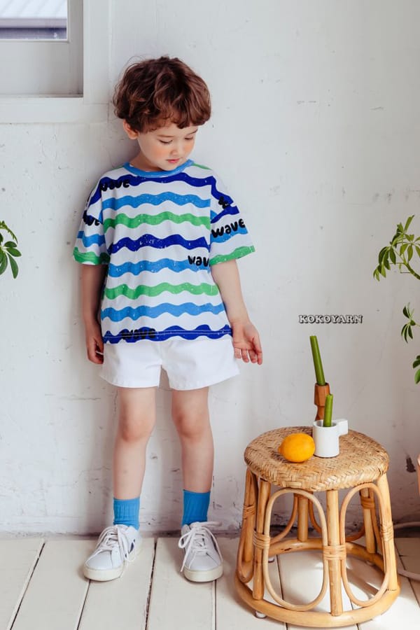 KOKOYARN - Korean Children Fashion - #Kfashion4kids - Wave Tee - 3