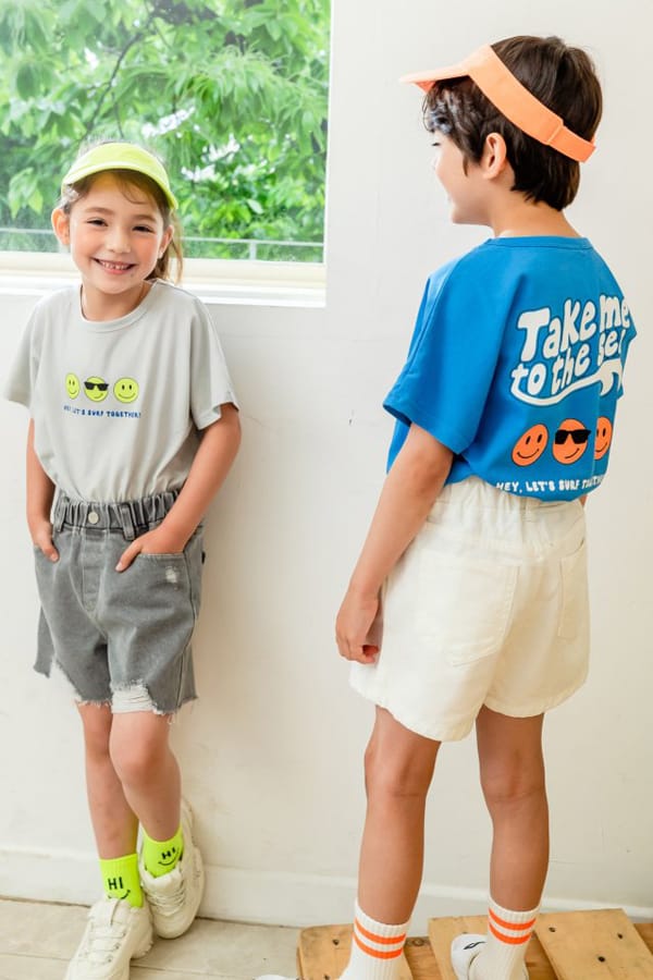 KOKOYARN - Korean Children Fashion - #Kfashion4kids - Denim Vintage Shorts - 3
