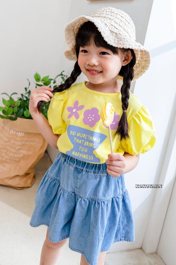 KOKOYARN - Korean Children Fashion - #Kfashion4kids - Denim Skirt Shorts - 2