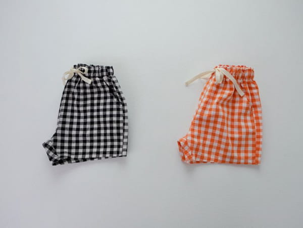 KOKOYARN - Korean Children Fashion - #Kfashion4kids - Check Shorts - 10