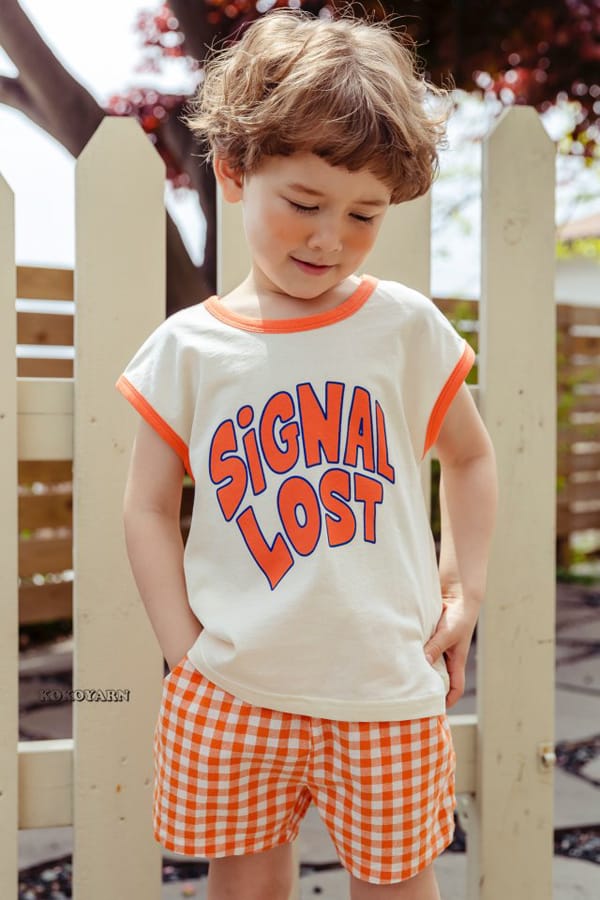 KOKOYARN - Korean Children Fashion - #Kfashion4kids - Check Shorts - 9