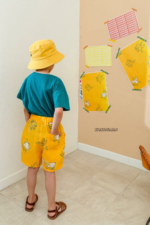 KOKOYARN - Korean Children Fashion - #Kfashion4kids - Linen Duck Shorts - 5