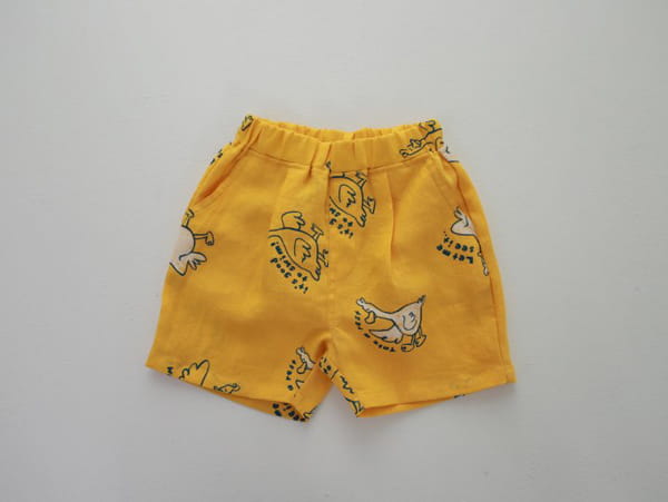 KOKOYARN - Korean Children Fashion - #Kfashion4kids - Linen Duck Shorts - 8