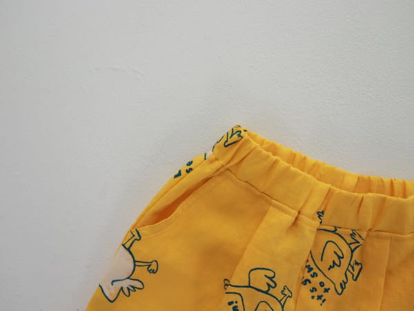 KOKOYARN - Korean Children Fashion - #Kfashion4kids - Linen Duck Shorts - 9